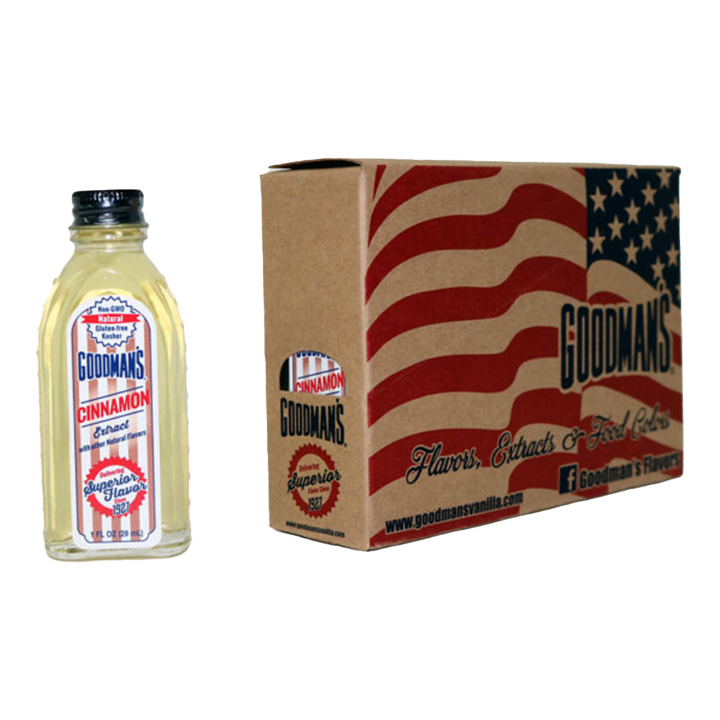 Natural Cinnamon Extract 1 ounce Case of 6 with Bottle