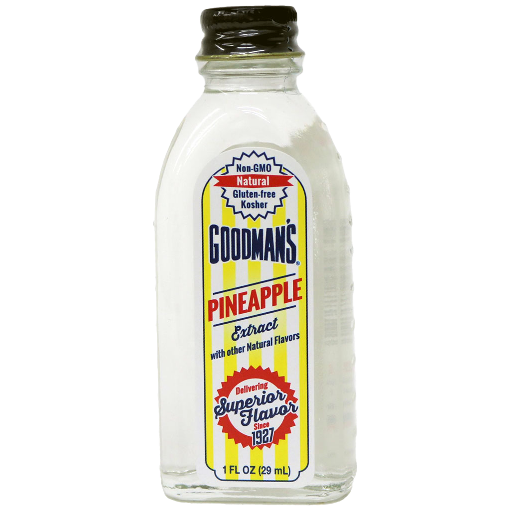 Natural Pineapple Extract 1 ounce Front