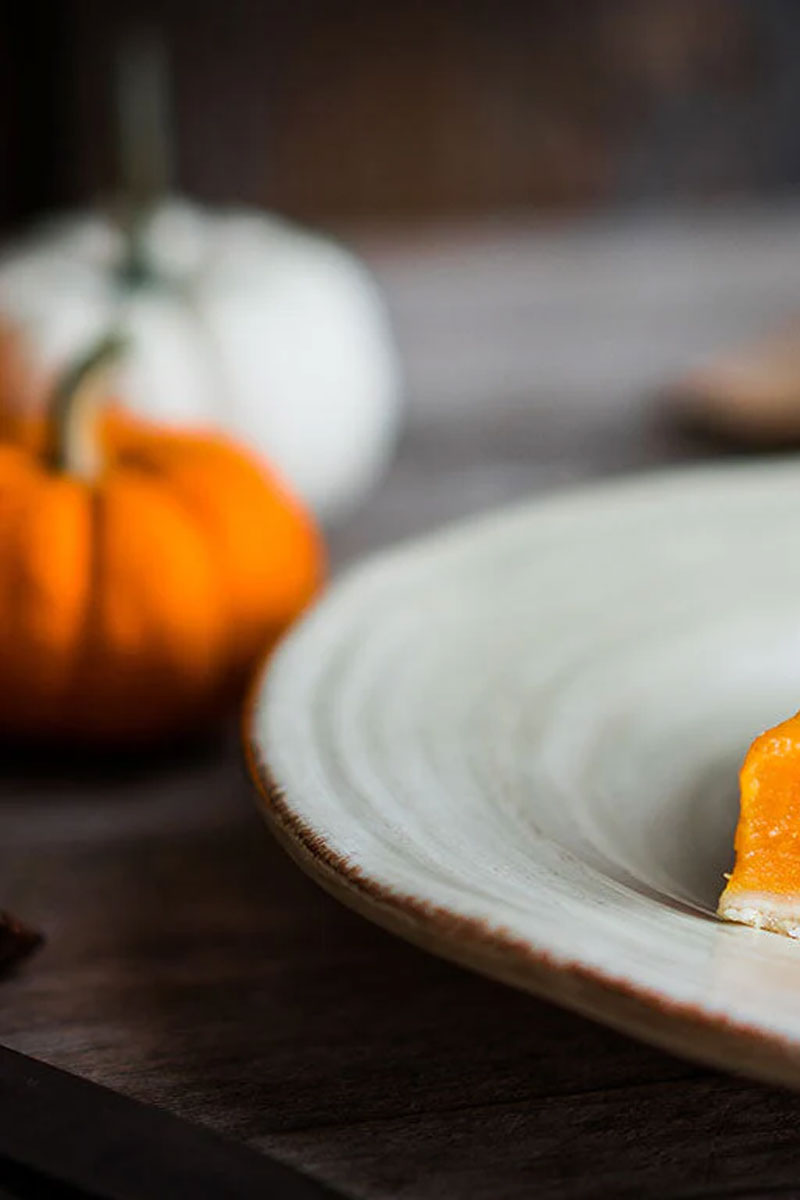 Pumpkin Pie with Honey & Molasses Recipe