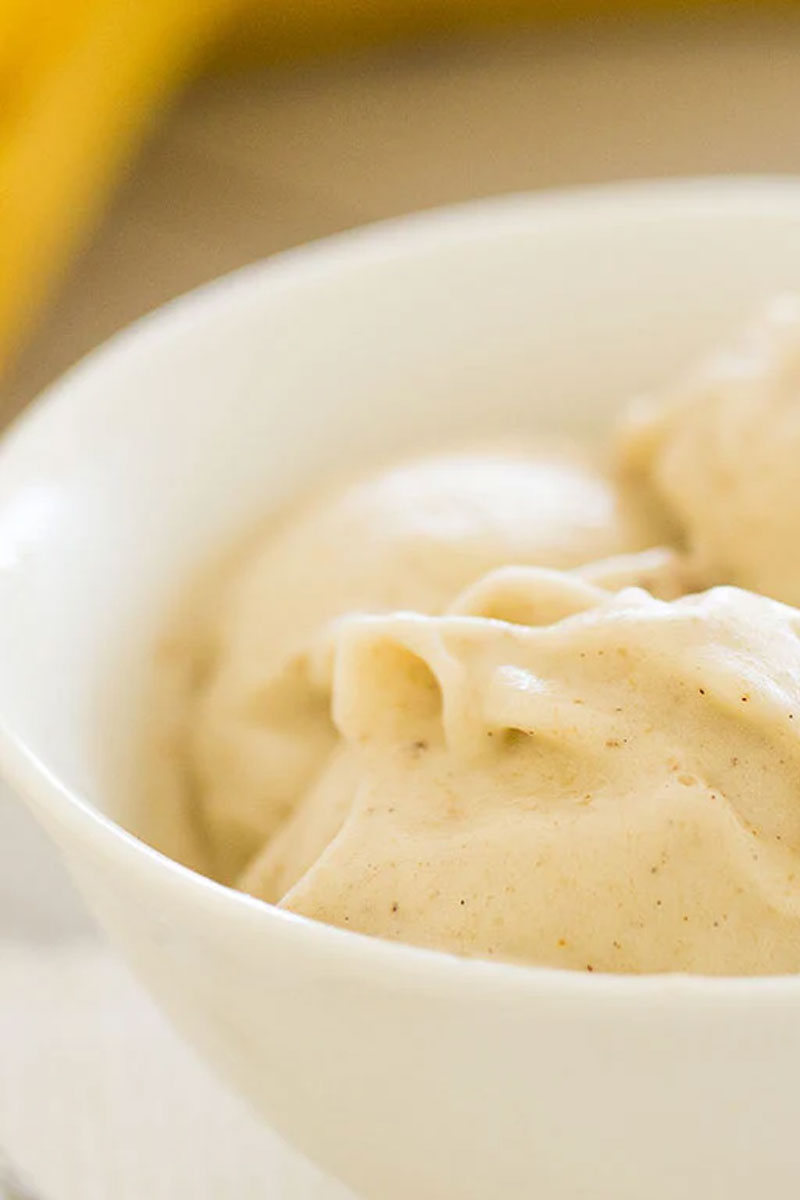 Toasted Banana Nut Ice Cream Recipe