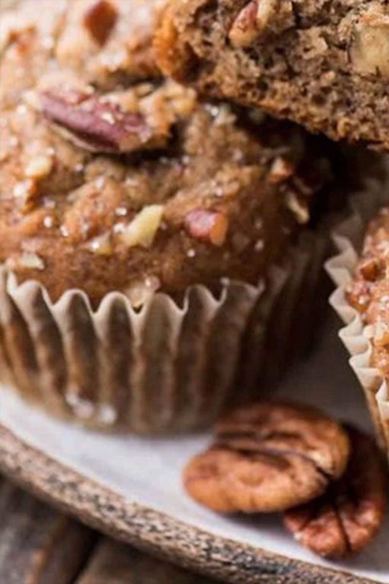 Whole Wheat Banana Nut Muffin Recipe