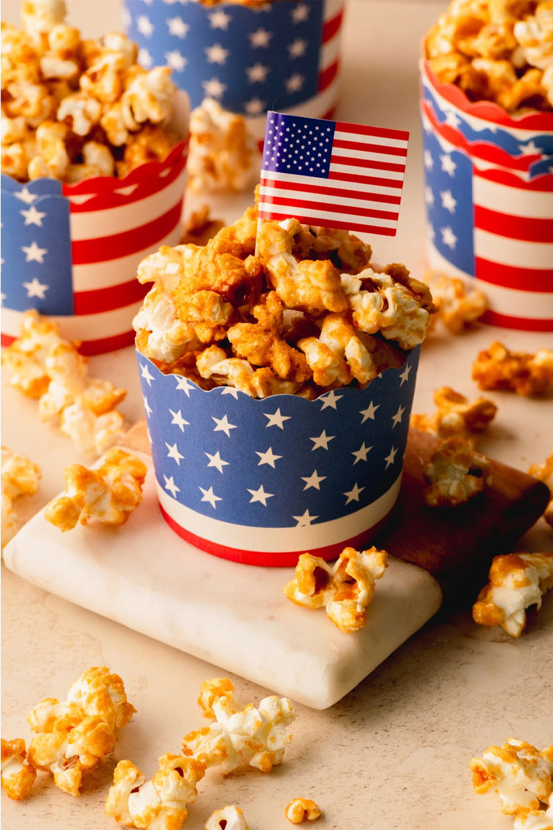 Caramel-Corn-with-Flag