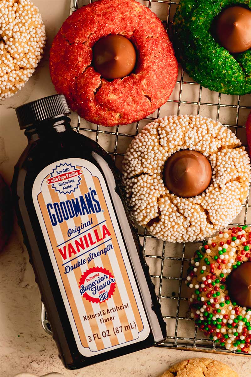 Christmas-Peanut-Blossom-Cookies-top-view-with-product