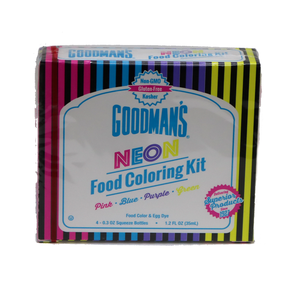 Neon Food Coloring Kit 41.2 ounce Front