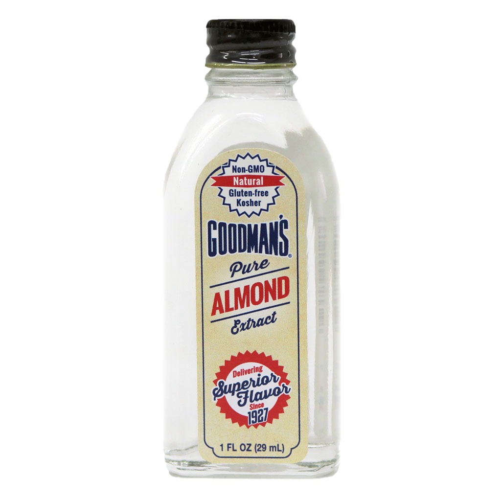 Pure Almond Extract 1 ounce Front