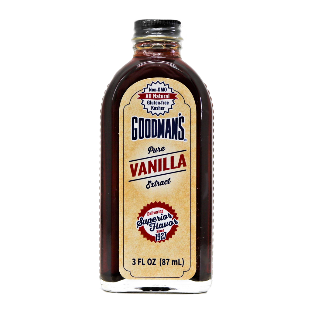 Pure Vanilla Extract 3 ounce Front
