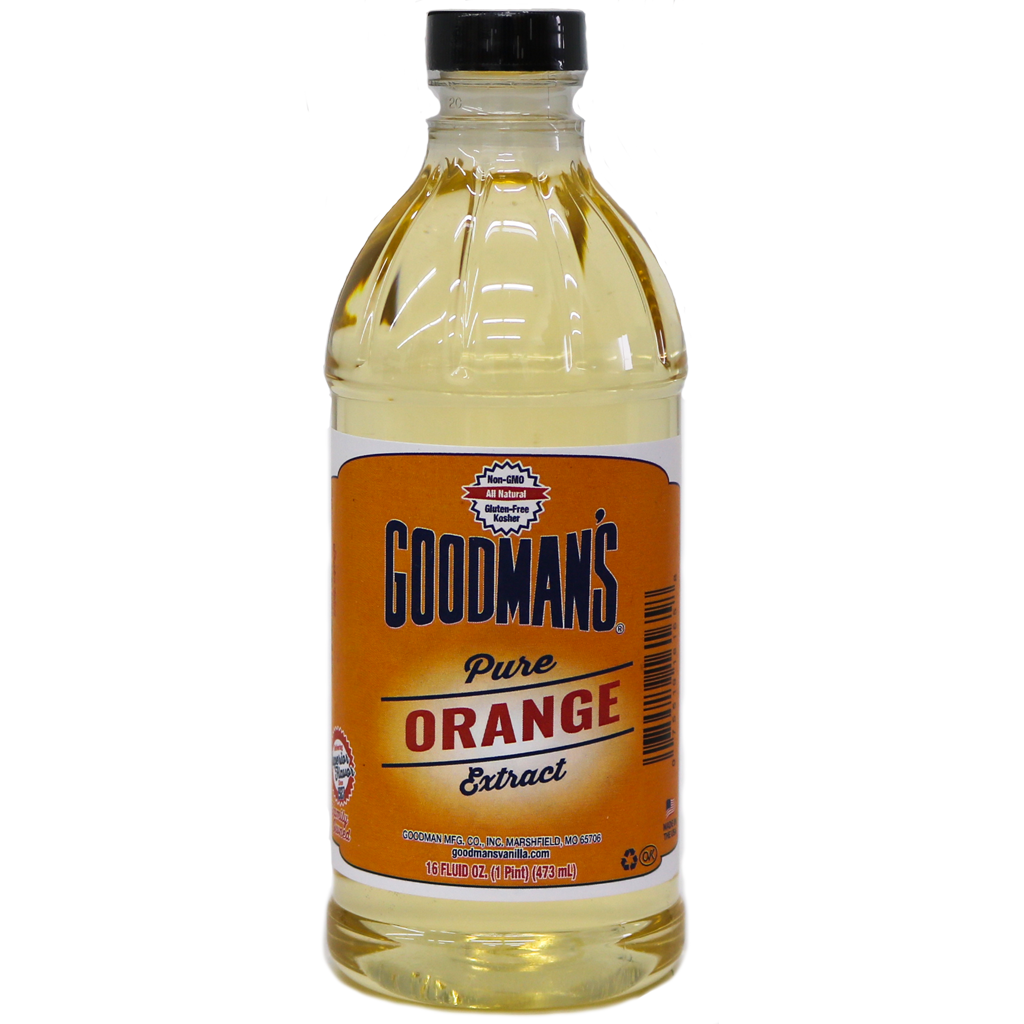 Pure Orange Extract 1 Pint Front