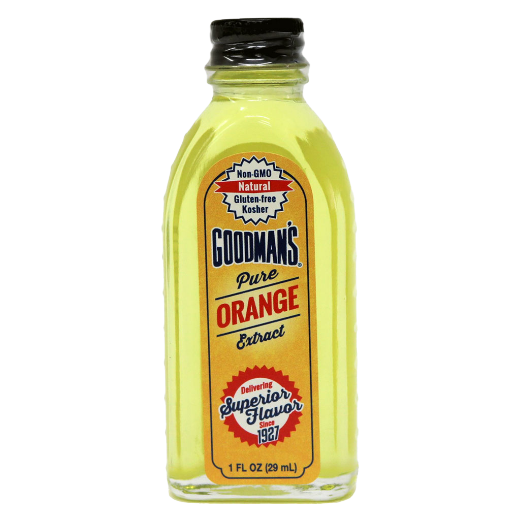 Pure Orange Extract 1 ounce Front