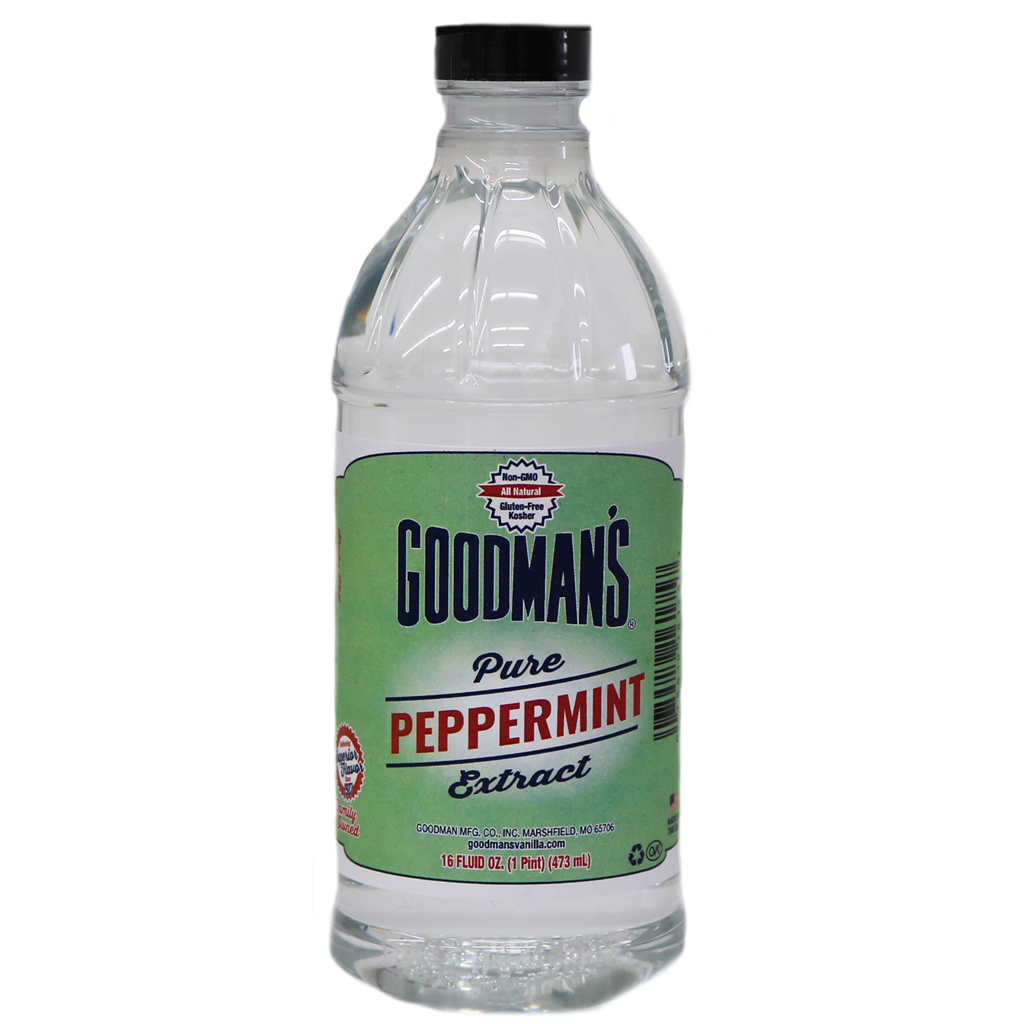 Pure Peppermint Extract 1 Pint Front