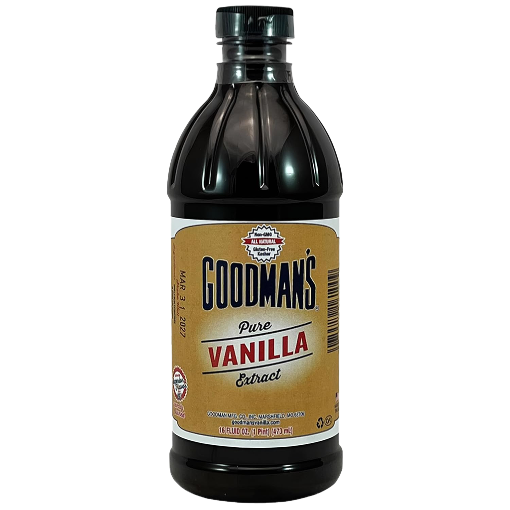 Pure Vanilla Extract 1 Pint Front