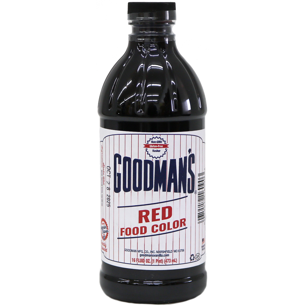 Red Food Color 1 Pint Front