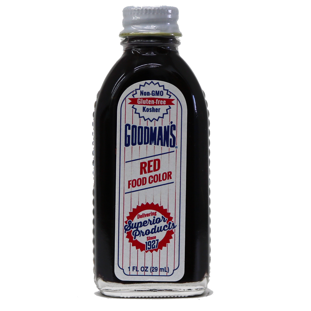 Red Food Color 1 ounce Front