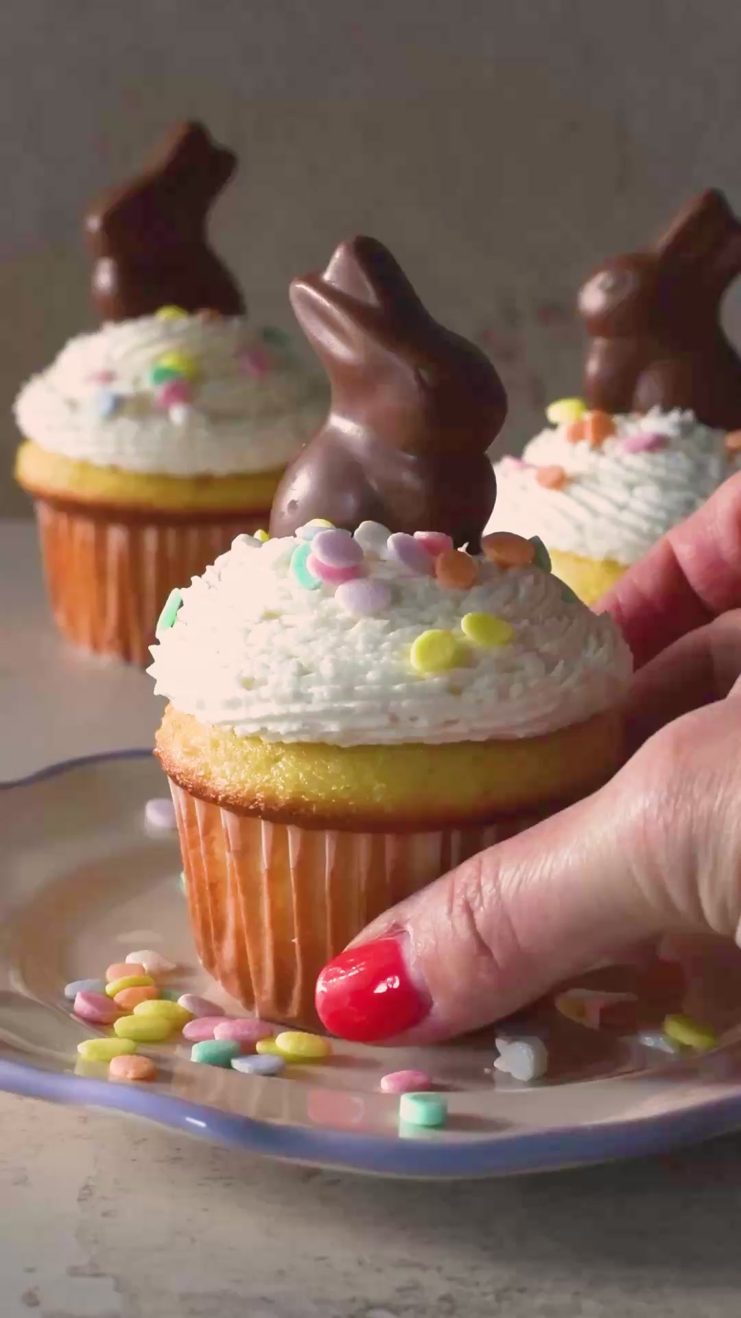 Easter Bunny Cupcake Recipe Movie