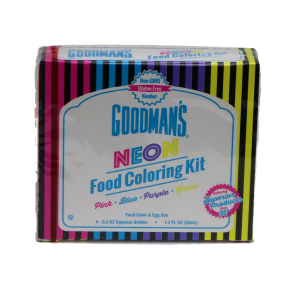 Neon Food Coloring Kit Assorted