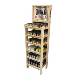Goodmans-Wooden-Display-Rack-with-Products
