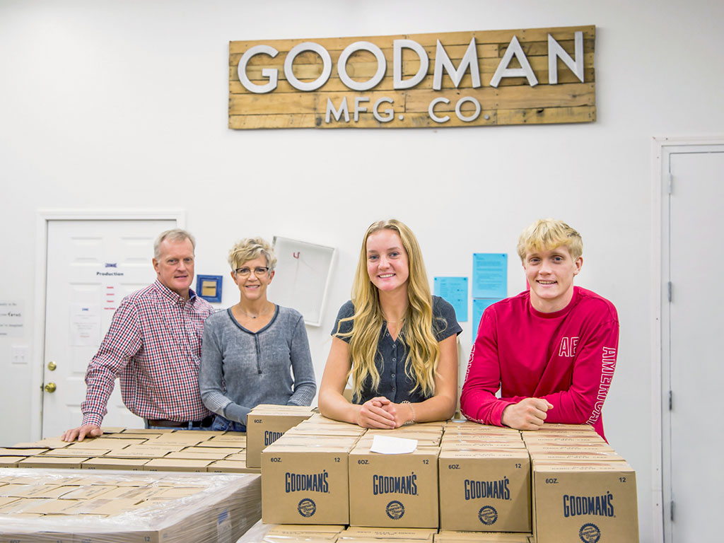 Kimrey-Family-in-the-Goodman-Manufacturing-Company-Warehouse
